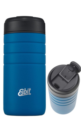 Kubek termiczny Esbit Majoris Thermo Mug Flip Top 450 ml niebieski